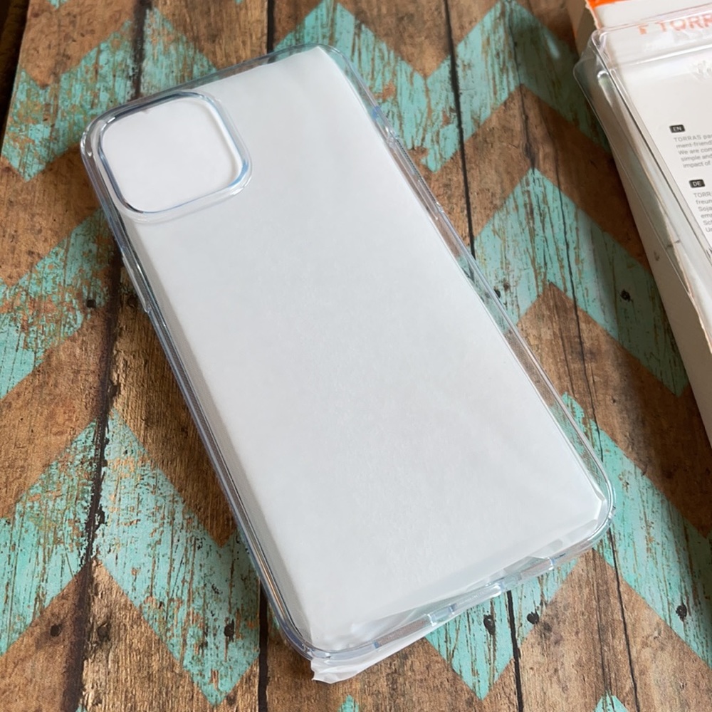 TORRAS Clear iPhone 12 Pro Max Silicone Case